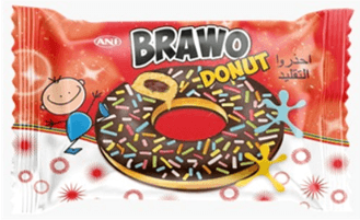 Ani Brawo Donut cu granule colorate