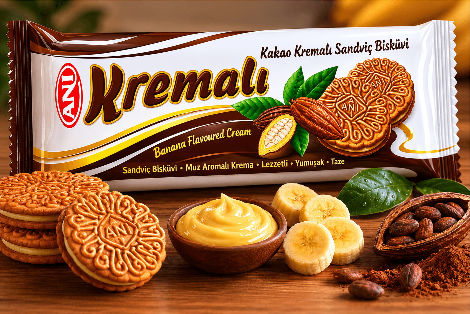 Ani Kremali cu cremă de cacao