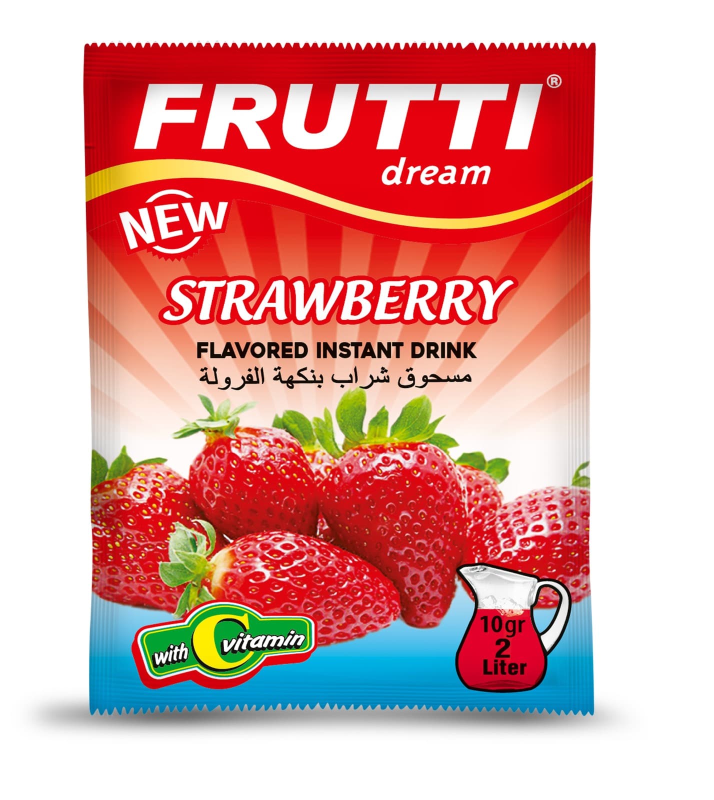 Frutti Dream, băutură instant cu aromă de căpșuni