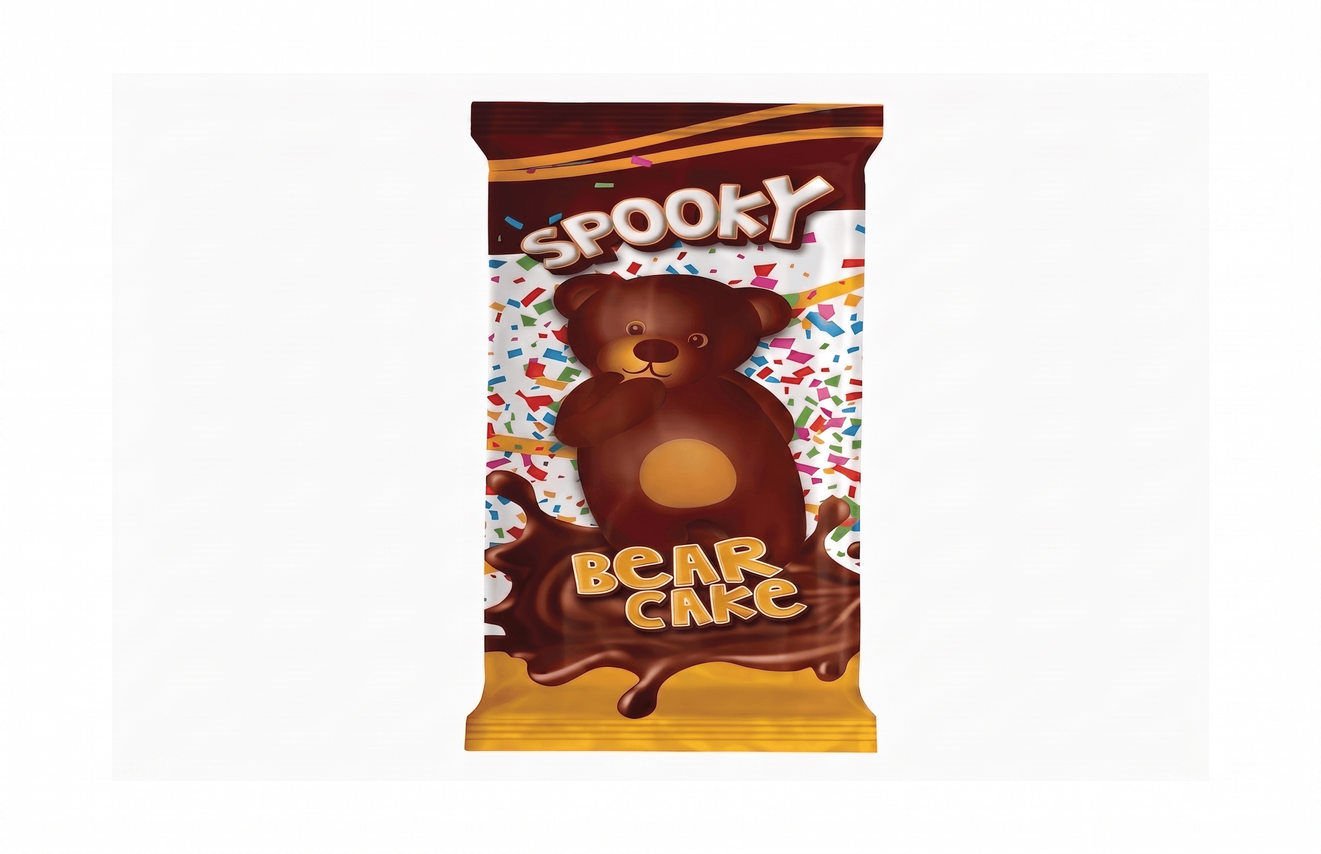 Ani Spooky teddy bear with chocolate