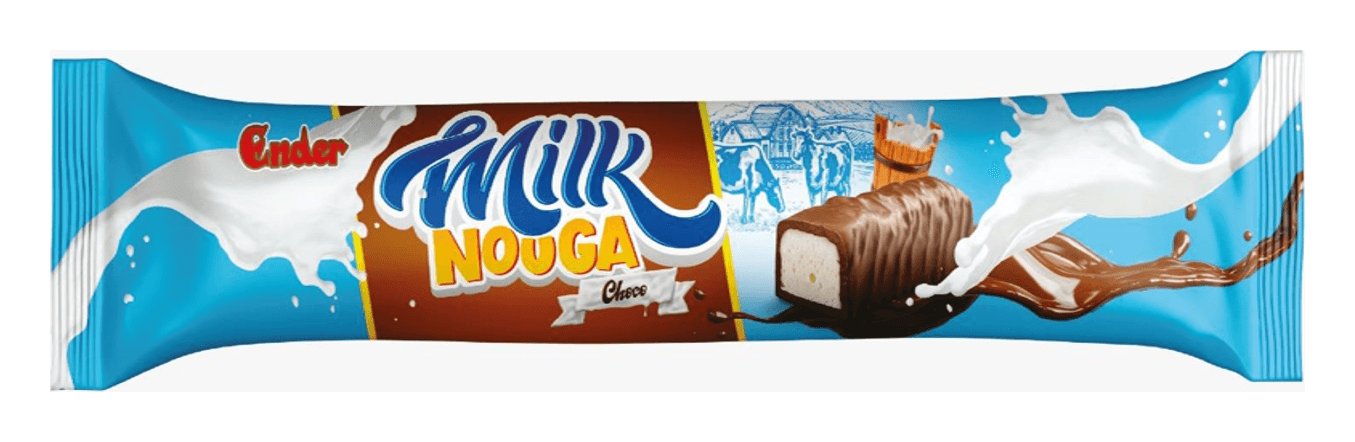 Ender Milk Nouga, baton de nuga cu lapte în ciocolată