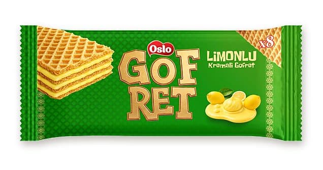Oslo wafer with lemon cream