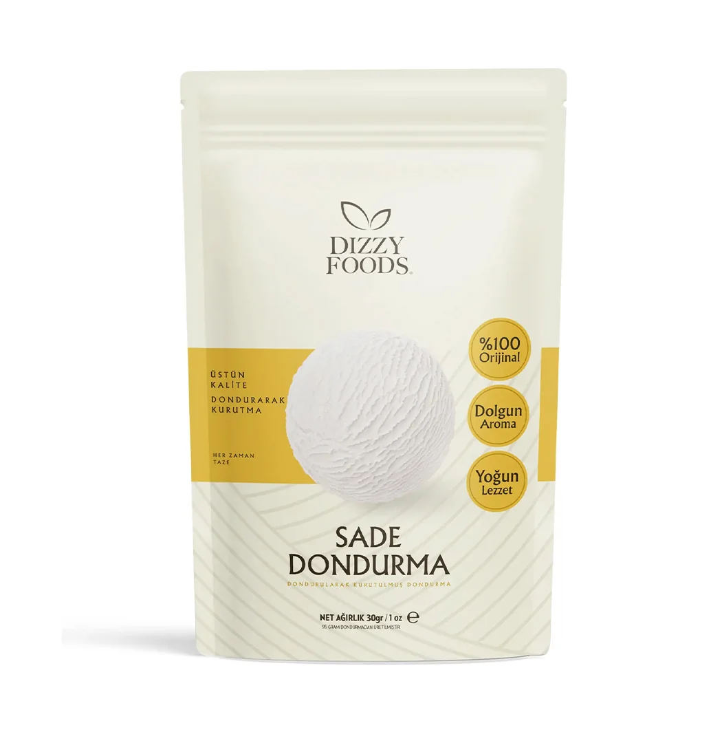 Freeze-dried milk ice cream