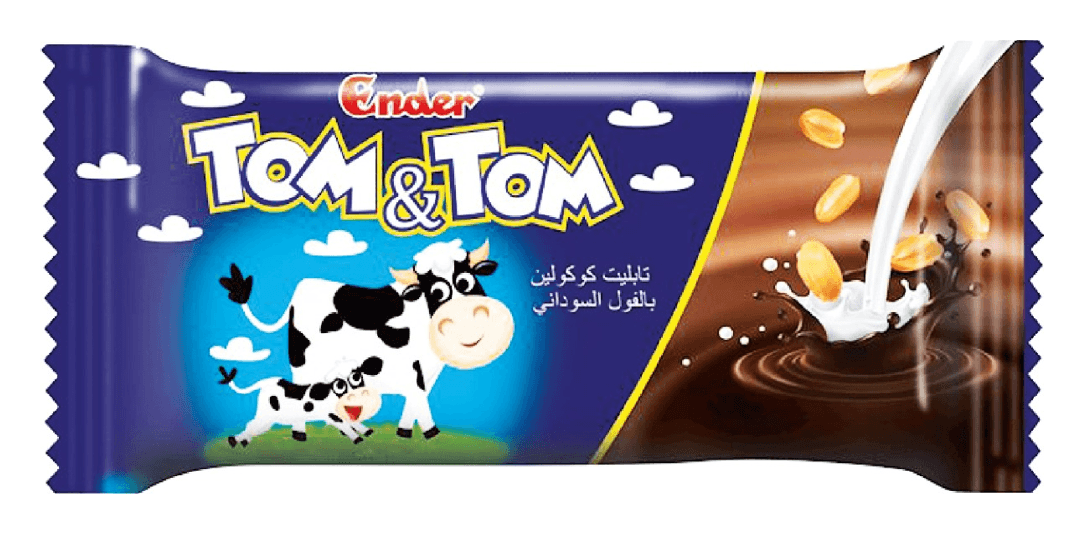 Ender Tom & Tom, tabletă de ciocolată cu arahide