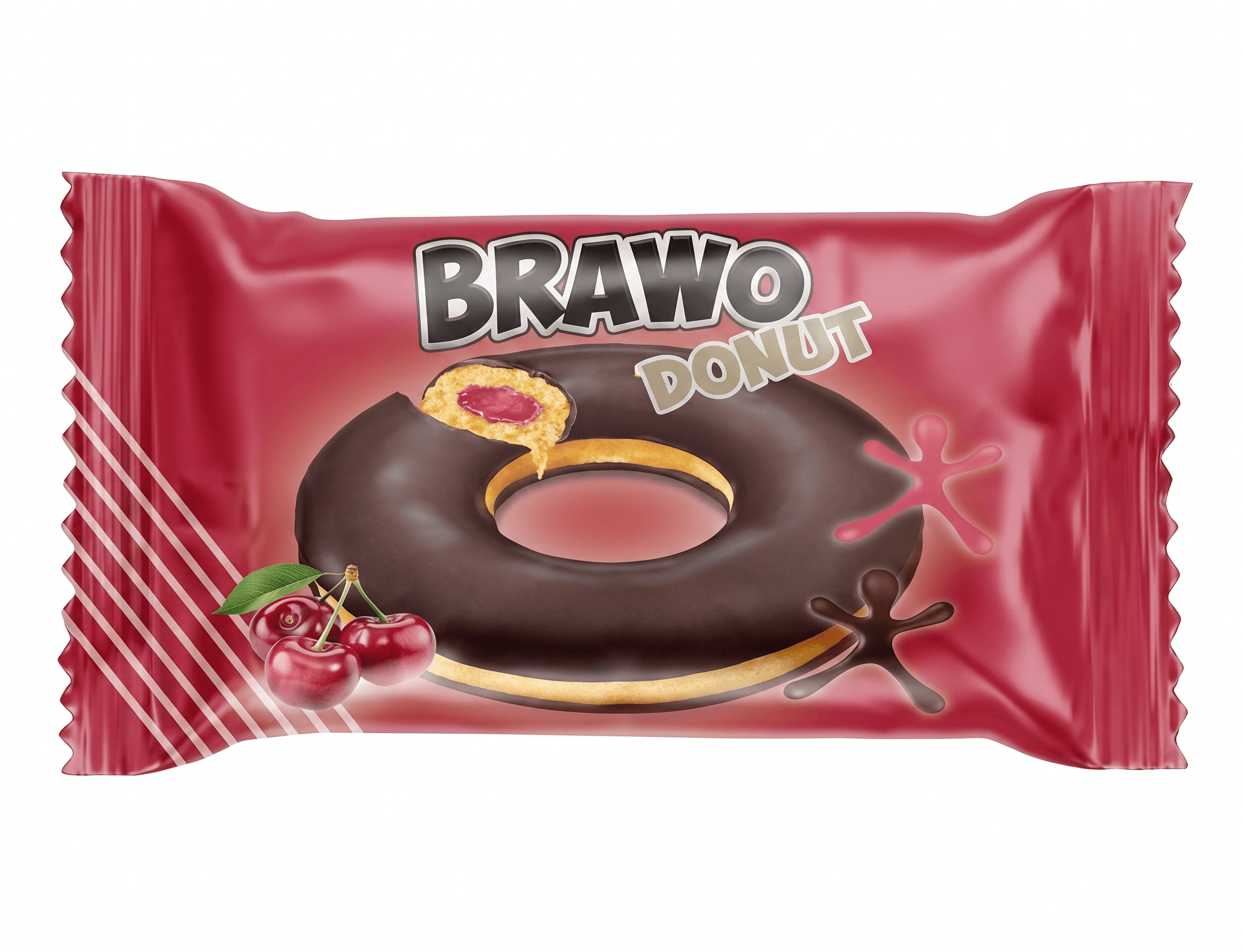 Ani Brawo Donut with sour cherry cream