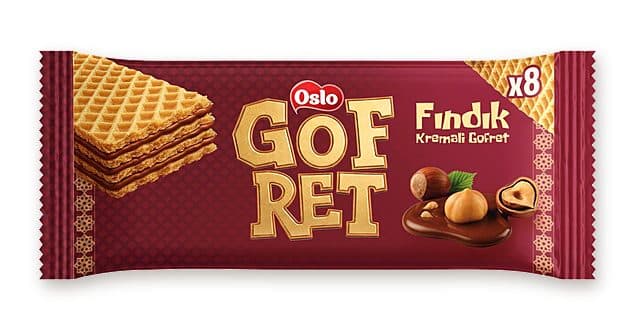 Oslo wafer with hazelnut cream