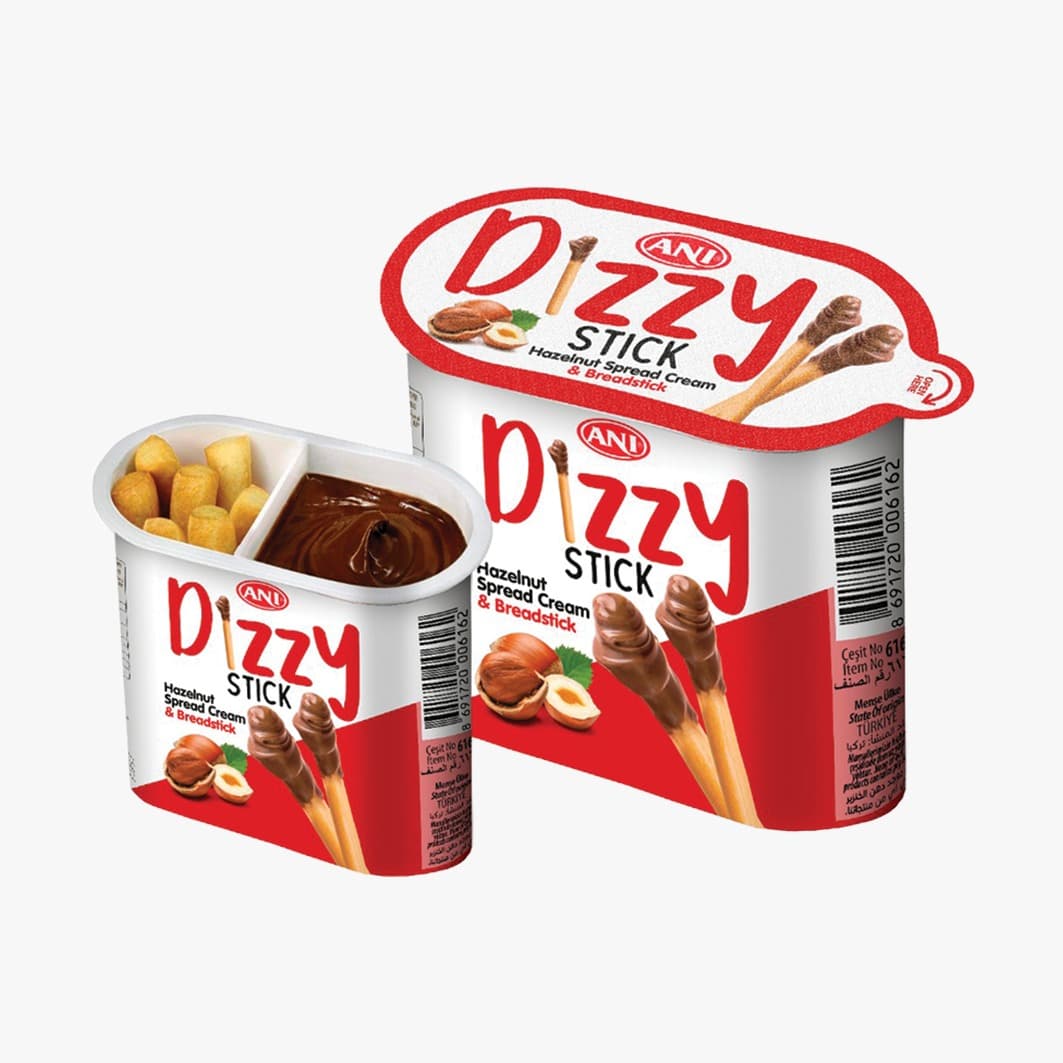 Dizzy Stick Hazelnut Cream Grisine