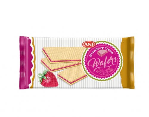 Strawberry Cream Wafers