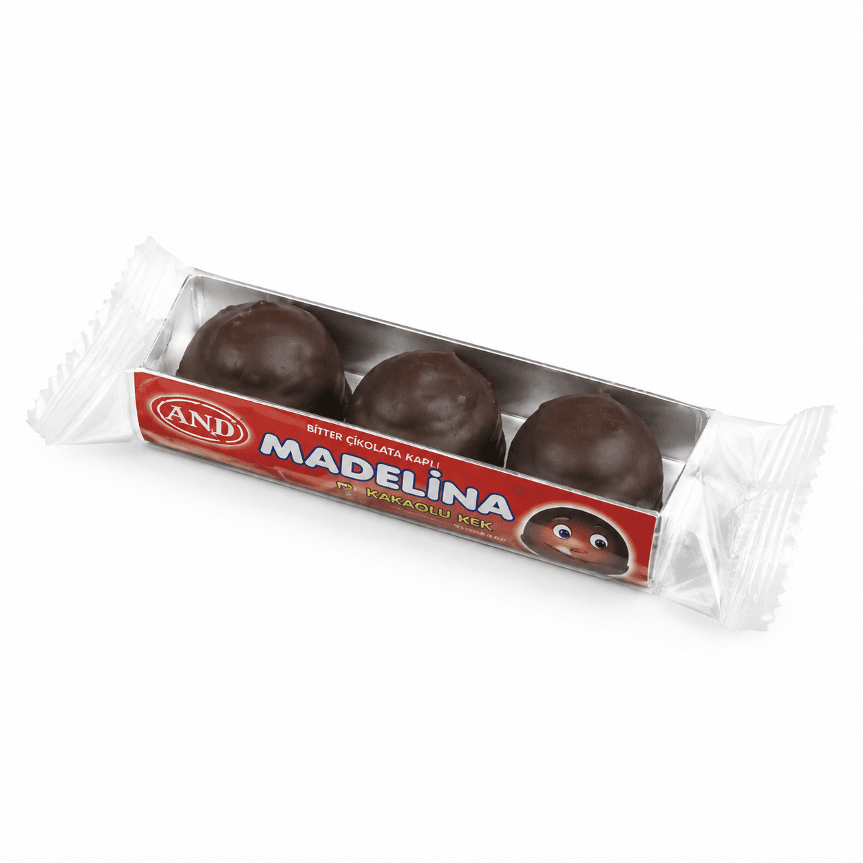 Ani Madelina marshmallow with frosting and biscuits
